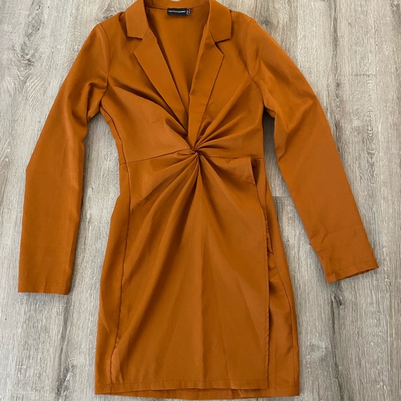 PrettyLittleThing Dresses & Skirts - Burnt orange dress